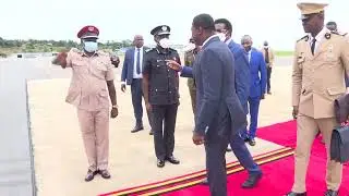 Museveni welcomes Togo's President in Uganda on State Visit