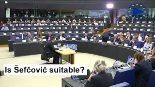 🇪🇺 MEPs Assess Maro&scaron; &Scaron;efčovič for European Green Pact Role: Hear ENVI, ITRE, TRAN & AGRI 🇪🇺