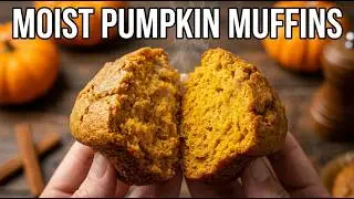 Easy Pumpkin Muffins (Super Moist + Fall Flavor!)