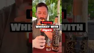 How to pair whiskey and cigars 🥃💨 #cigars #cigarsdaily #bourbontasting