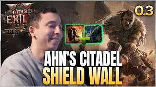 Path of Exile 2 - INSANE Ahn's Citadel Shield Wall Titan Build Guide