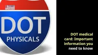 DOT medical card: Important information you need to know with Your Charlotte Chiropractor