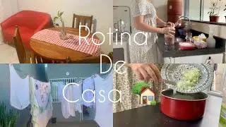 VLOG DE ROTINA DO LAR 🏠 CHUVA 🌧️ CROCHÊ 🧶 ORGANIZANDO A CASA & + #vlogderotina #rotinadedonadecasa