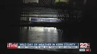 Crazy day of weather saw tornado, thunder and hail