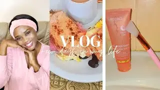 VLOG||TEMU Collagen Mask review|| Healthy breakfast||South African Youtuber