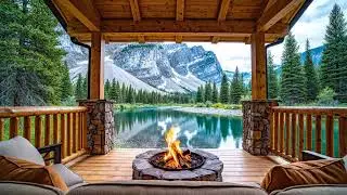 ASMR Campfire by the Lake 🔥 Relaxing Nature Sounds for Sleep & Stress Relief