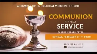 TAMIL COMMUNION  SERVICE| AES MISSION CHURCH | 01-02-2026  |  | PASTOR PALANI A PETER |