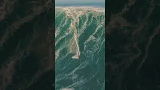 Lucas Chumbo surfando as maiores ondas do mundo em Nazar&eacute;! 🌊🏄
