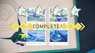 How To Get 1 To 4 DIAMOND STARS For Sharpedo! New Pokemon Snap!
