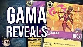 6 New Cards! GAMA Lorcana News