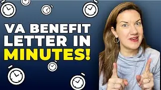 VA Benefit Letter: Download in Minutes! (FREE)