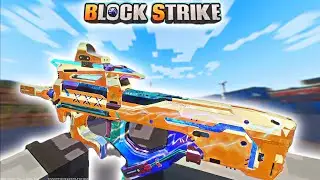 *NEW* Blood Strike x TACZ/Minecraft pixel shutter island (ultra p90 gameplay)