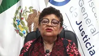 Mensaje semanal de la Titular de FGJCDMX, con resultados entre 11 de junio al 01 de julio.