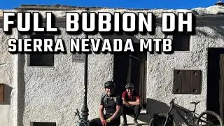 Full Bubion Downhill - Sierra Nevada MTB with switchbacks.