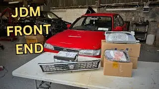 JDM Front End Swap TRANSFORMS My E10 Corolla