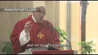 Pope Francis explains how to pray with the Gospel