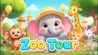 Zoo Animals for Kids | Fun Learning with Lions, Elephants & Penguins