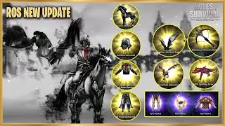 ROS NEW SWORDSMAN UPDATE FULLSET & PYREMASK - RulesOfSurvival
