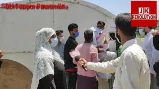 People Waiting From Morning For Covid_19 Tests //No social distancing At SDH Hospital Sopore