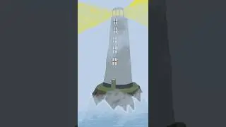 Making of the lighthouse #learningtodraw #learningart #animation