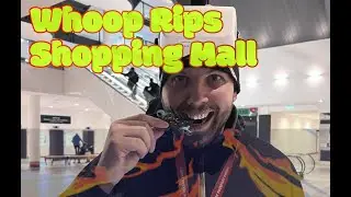FPV Drone hits an empty Shopping Mall