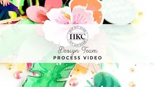 DIY TROPICAL LEAVES FOR A SUMMER SCRAPBOOK LAYOUT | @HipKitClub