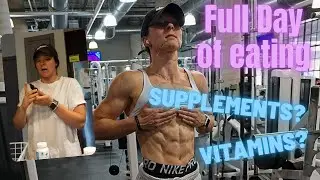 Female Body Builder: Daily Supplements!