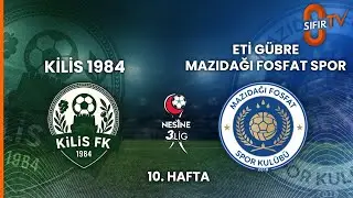 Kilis 1984 A.Ş. - Eti G&uuml;bre Mazıdağı Fosfat Spor