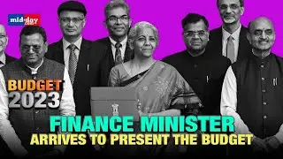 Budget 2023 | Finance Minister Nirmala Sitharaman Arrives In Parliament With Digital &lsquo;Bahi-Khata&rsquo;