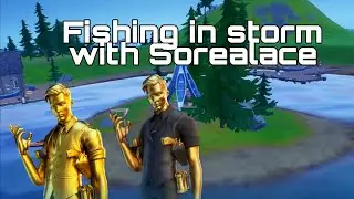 Fishing in storm with Sorealace