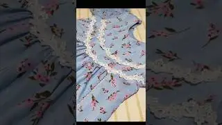 10 years old girl frock design #frockcuttingandstitching#frockdesign  #shorts#shortsfeed