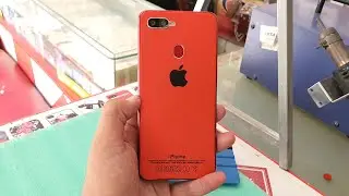 Oppo F9 Convert To iPhoneBack skin🔥🤪wrapping sticker paper #shorts #youtubeshorts #mobileskinsticker