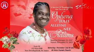 Live Stream for Ophena Julie Alleyne