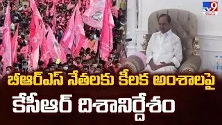 బీఆర్ఎస్ నేతలకు కీలక అంశాలపై కేసీఆర్ దిశానిర్దేశం | KCR Meeting With Party Leaders @ Erravalli - TV9