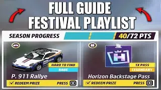 Forza Horizon 5 How to do the Festival Playlist Autumn Season Series 52 (FULL GUIDE)