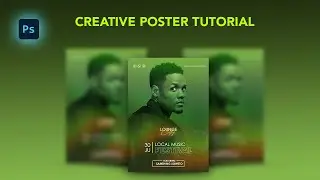 Music Festival Poster Design | Adobe Photoshop Tutorial #poster  #graphicdesign