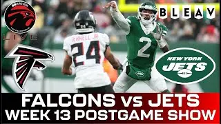 Falcons vs Jets Week 13 postgame show: Let the firings commence