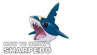 How to Draw Sharpedo ✅ Pokemon
