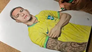 Drawing Antony Santos ( Brazil ) time lapse: