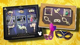 Midnight Masquerade D23 Pin Sets 🎭✨&hearts;️ Disney Store Designer Collection
