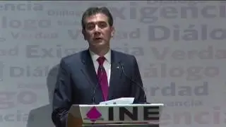 Reconoce Segob labor del INE al presentar  ENCC&Iacute;VICA