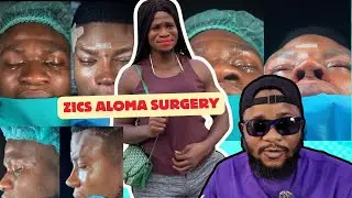 Nigeria Comedian Zics Aloma Nose Surgery / Yul Edochie Wife Judy