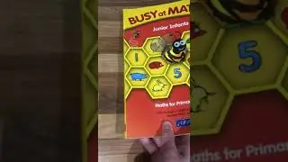 Junior infants - maths number 5 workbook busy at maths - remote learning