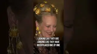 Ancient History Jewelry Stories - Tiara Tuesday, Queen Margrethe's Golden Poppies