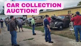 Antique Car Collection HIDDEN AWAY in an Abandoned Printing Shop! Ford, Chevrolet & Lincoln Auction!
