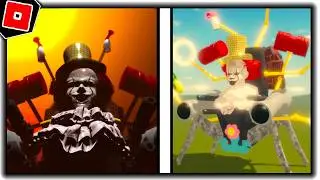 How to get PENNYWISE MECH TOILET MORPH in ULTIMATE BATHROOM BATTLE - Roblox