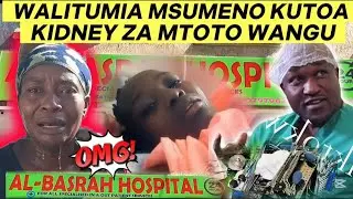 BADLY EXPOSED..CCTV FOOTAGE OF ALBASHAR HOSPITAL AKITOA KIDNEY YA MTOTO NA MUSUMENO😳😦⚠️