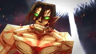 Esse Novo Mod Tem Potencial Para Ser o Melhor Mod de Attack on Titan do Minecraft! *Danny's AOT*
