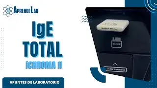 &iquest;C&oacute;mo se procesa la Inmunoglobulinas E (IgE) en el iChroma II? #ichroma #ige #inmunoglobulina