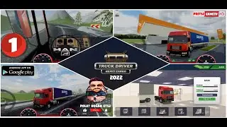 TRUCK DRİVER HEAVY CARGO 2022 YENİ OYUNU İNCELİYORUM. MAN TIR İLE İLK TESLİMATIMI YAPIYORUM 1.BÖLÜM.